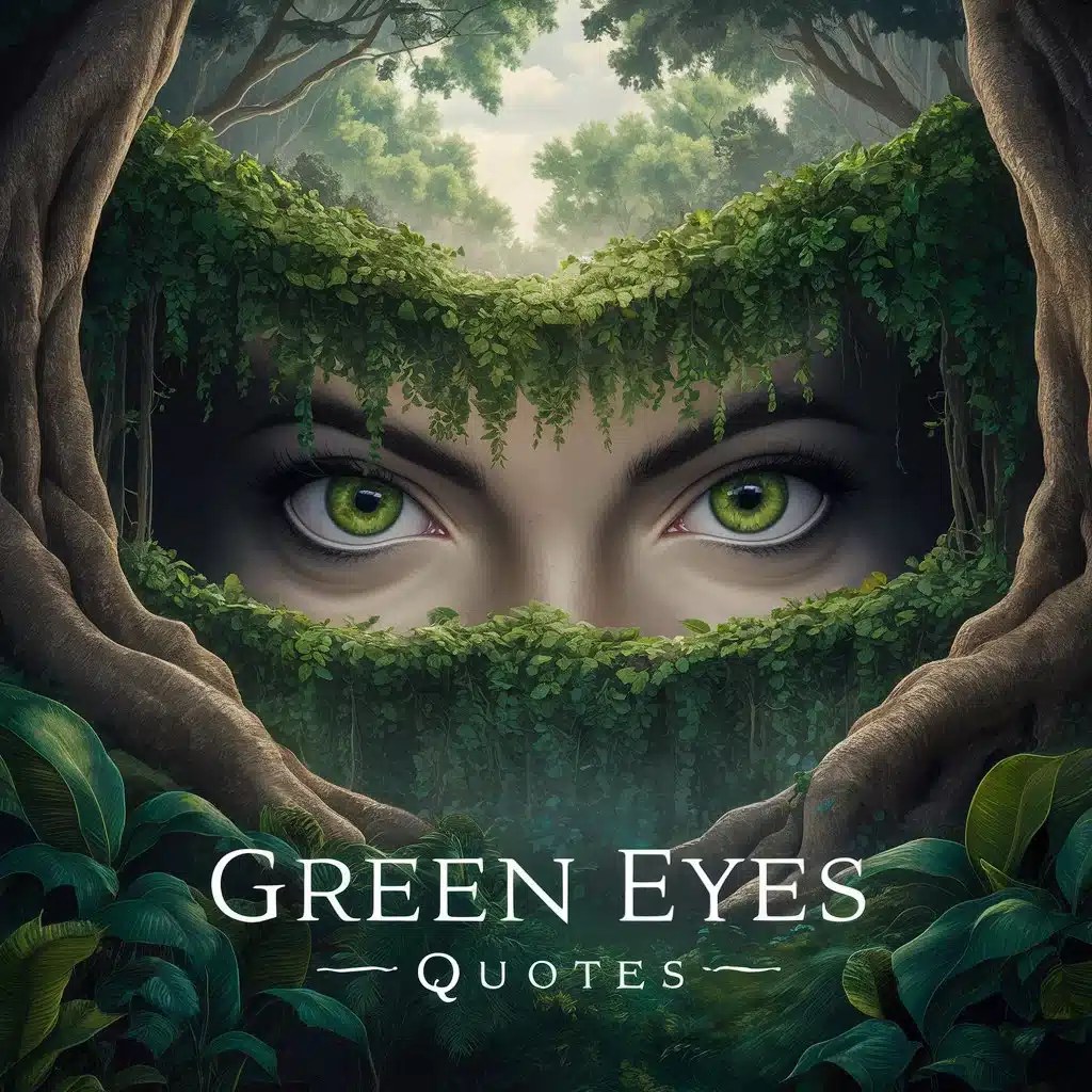 301+ Green Eyes Quotes and Captions for Instagram Captions Unleashed