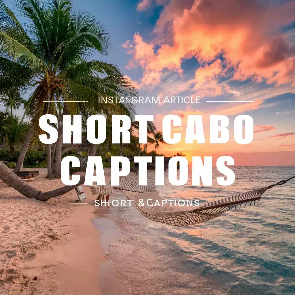 301+ Cabo Captions for Instagram and Quotes Captions Unleashed