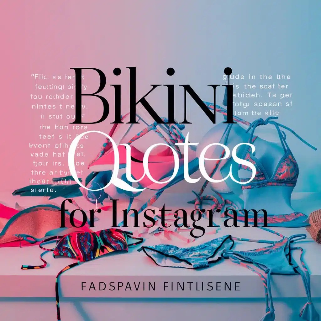 301+ Bikini Captions for Instagram and Quotes Captions Unleashed