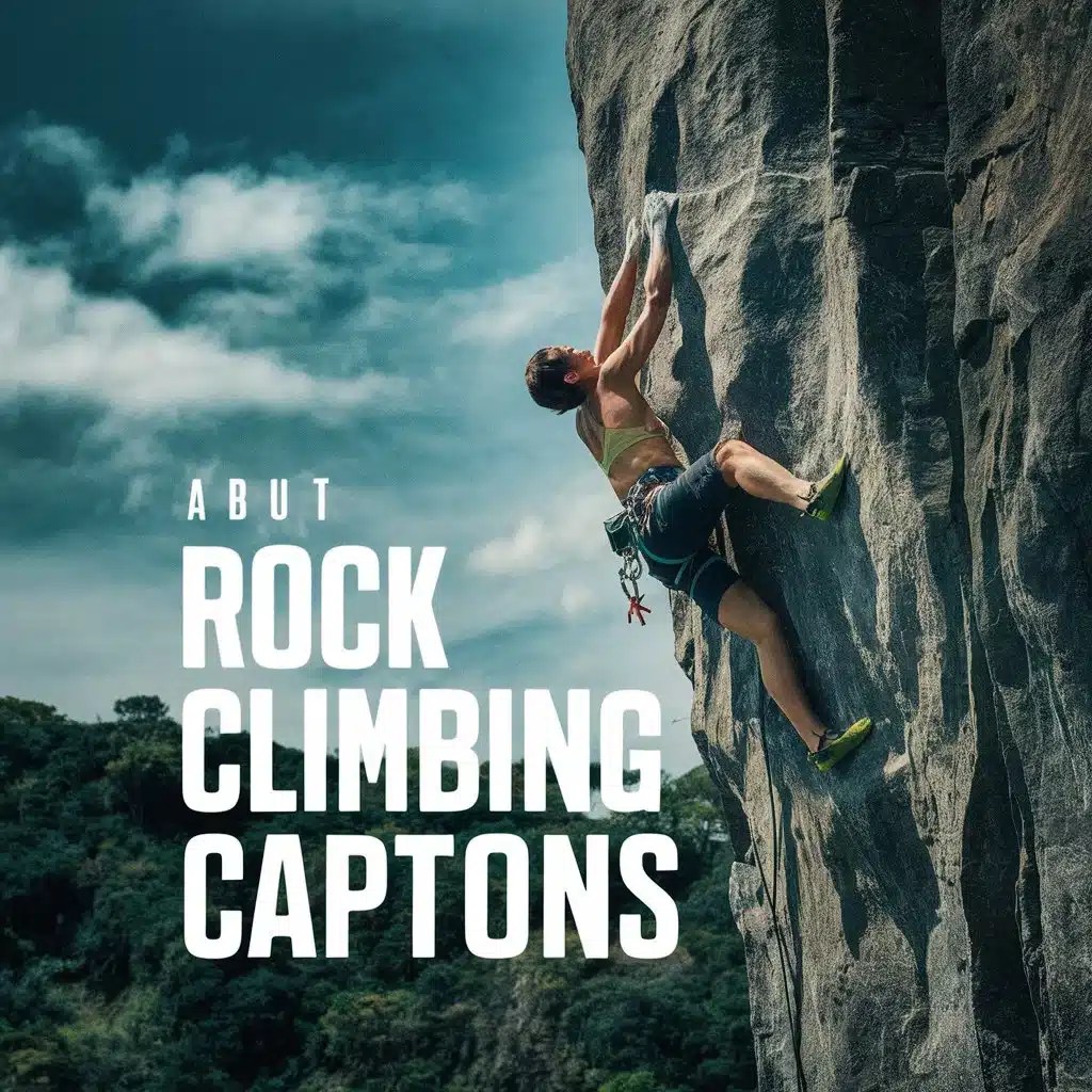 251+ Rock Climbing Instagram Captions And Quotes Captions Unleashed