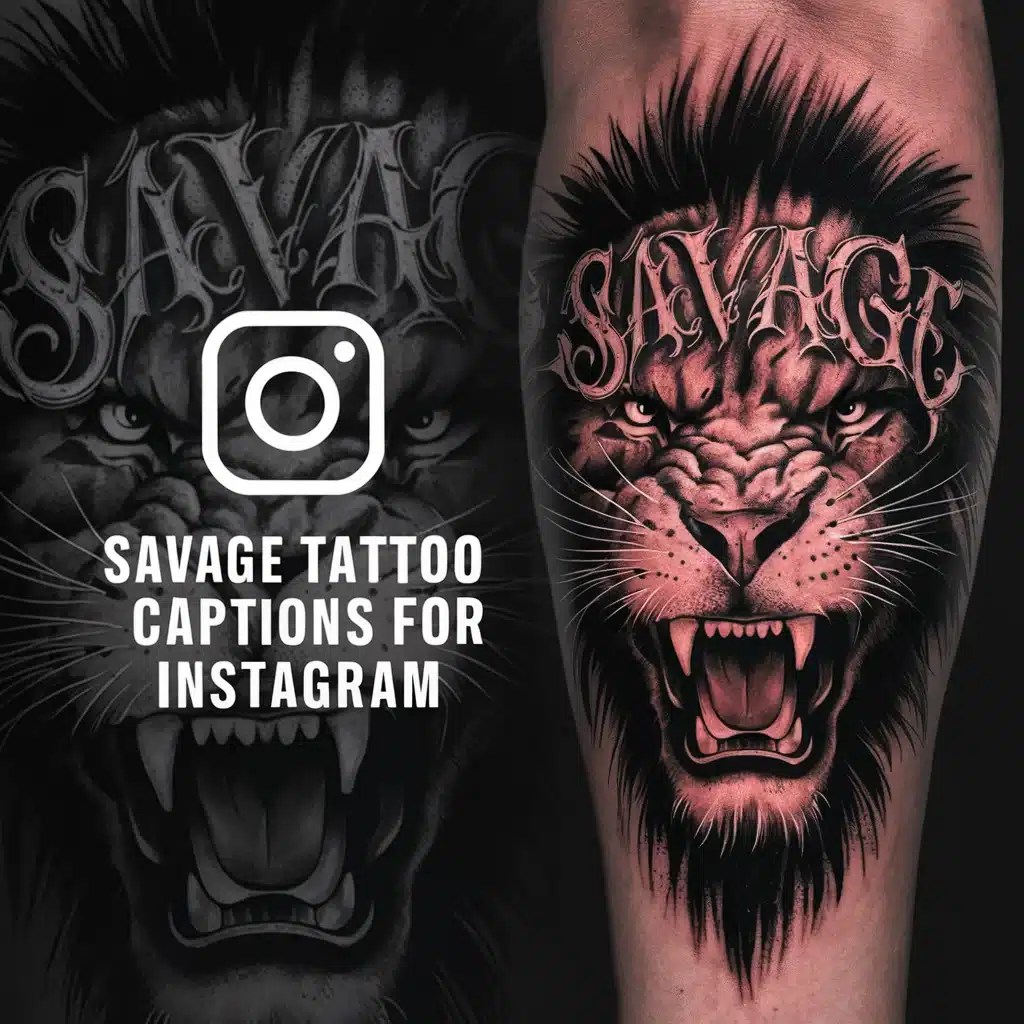 301 Tattoo Captions For Instagram And Quotes Captions Unleashed