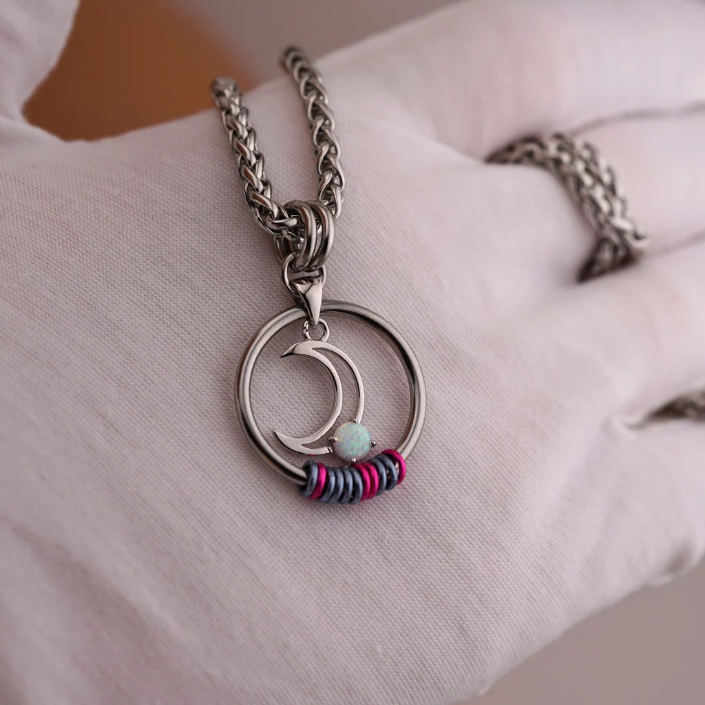 Celtic O ring Morse Code Submissive Collar Captive Collars