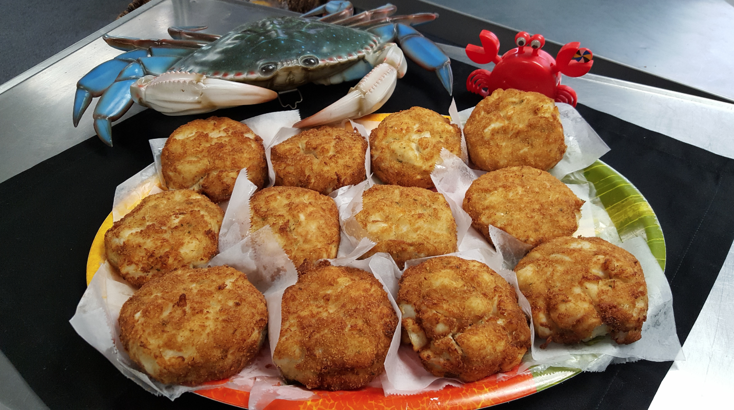 Famous Crab Cakes Capt'n Chucky's Yardley, PA