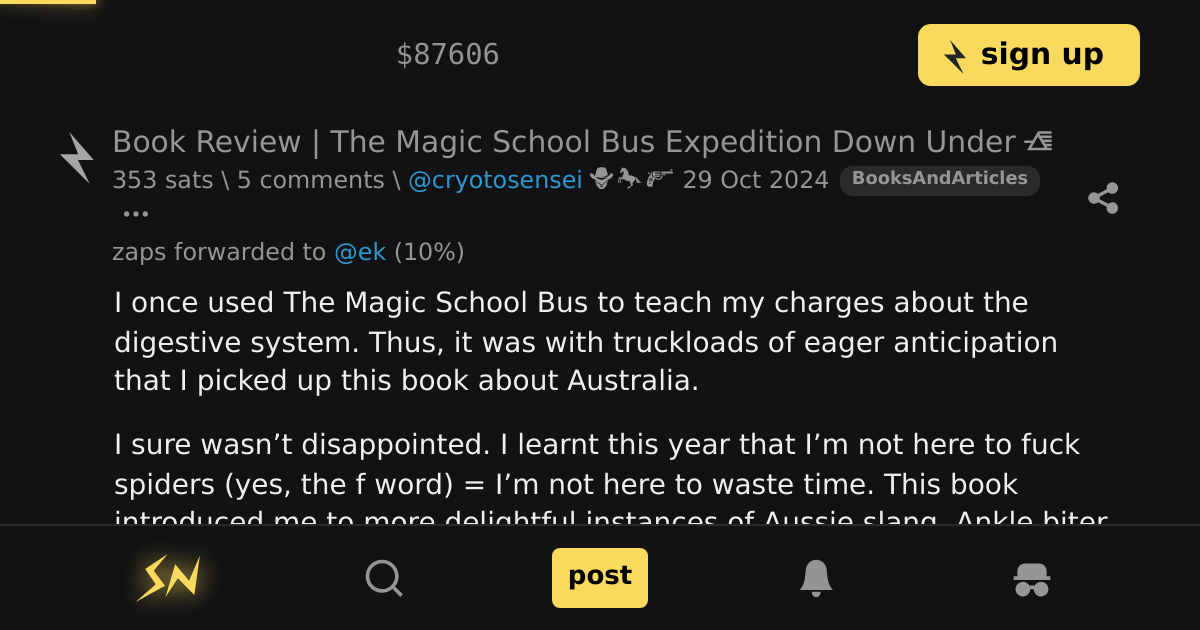 Book Review The Magic School Bus Expedition Down Under \ stacker news