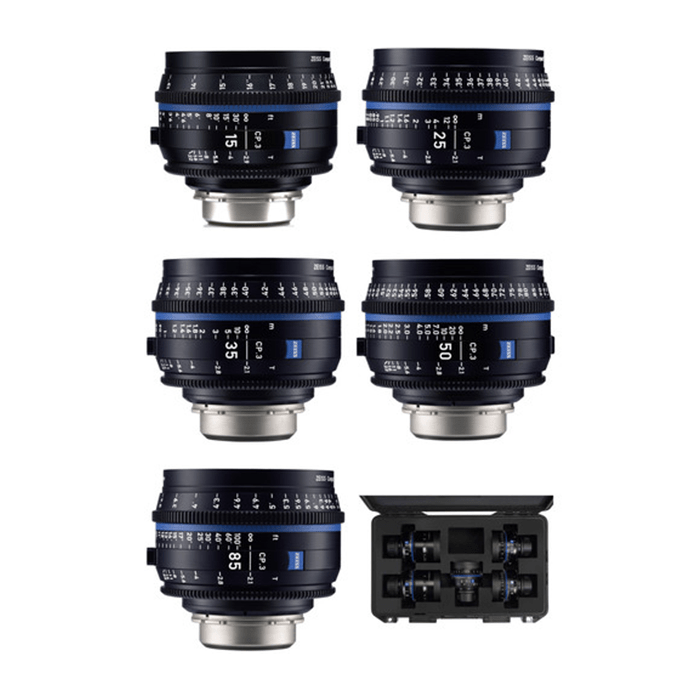 ZEISS CP3 Lens kit Capture Crew Rentals