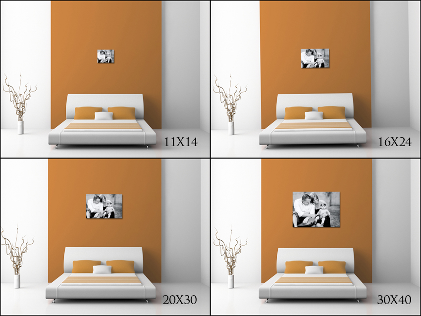 Photograph Sizes Houston Family Photographer Child & Family