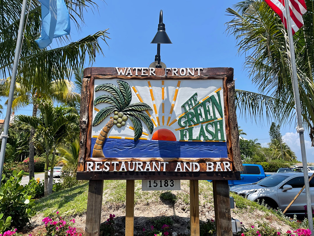 The Green Flash Captiva Island’s dockside restaurant Capturing Captiva