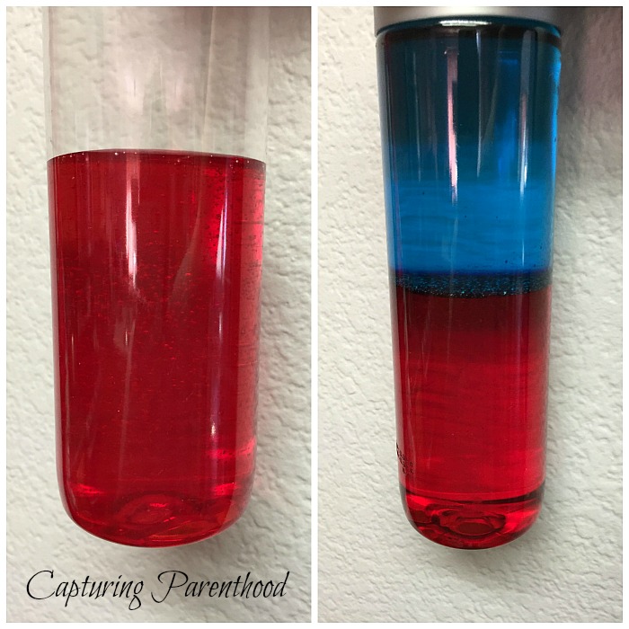 ColorMixing Sensory Bottle • Capturing Parenthood