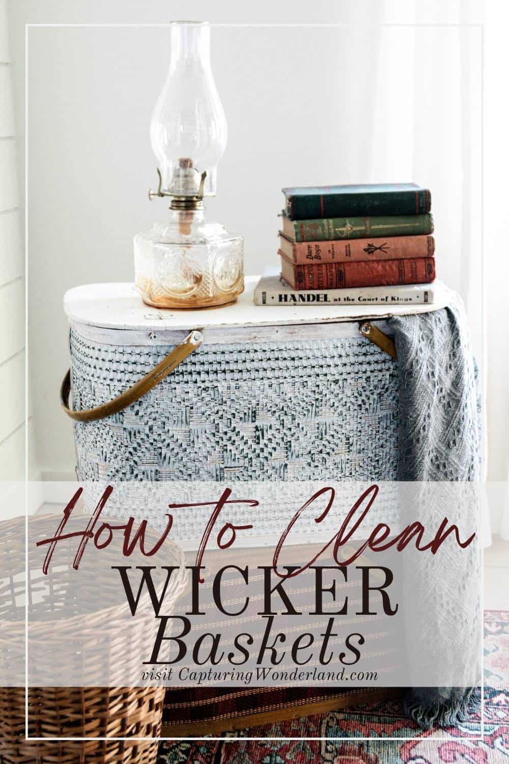 The Right Way to Clean Your Wicker Baskets