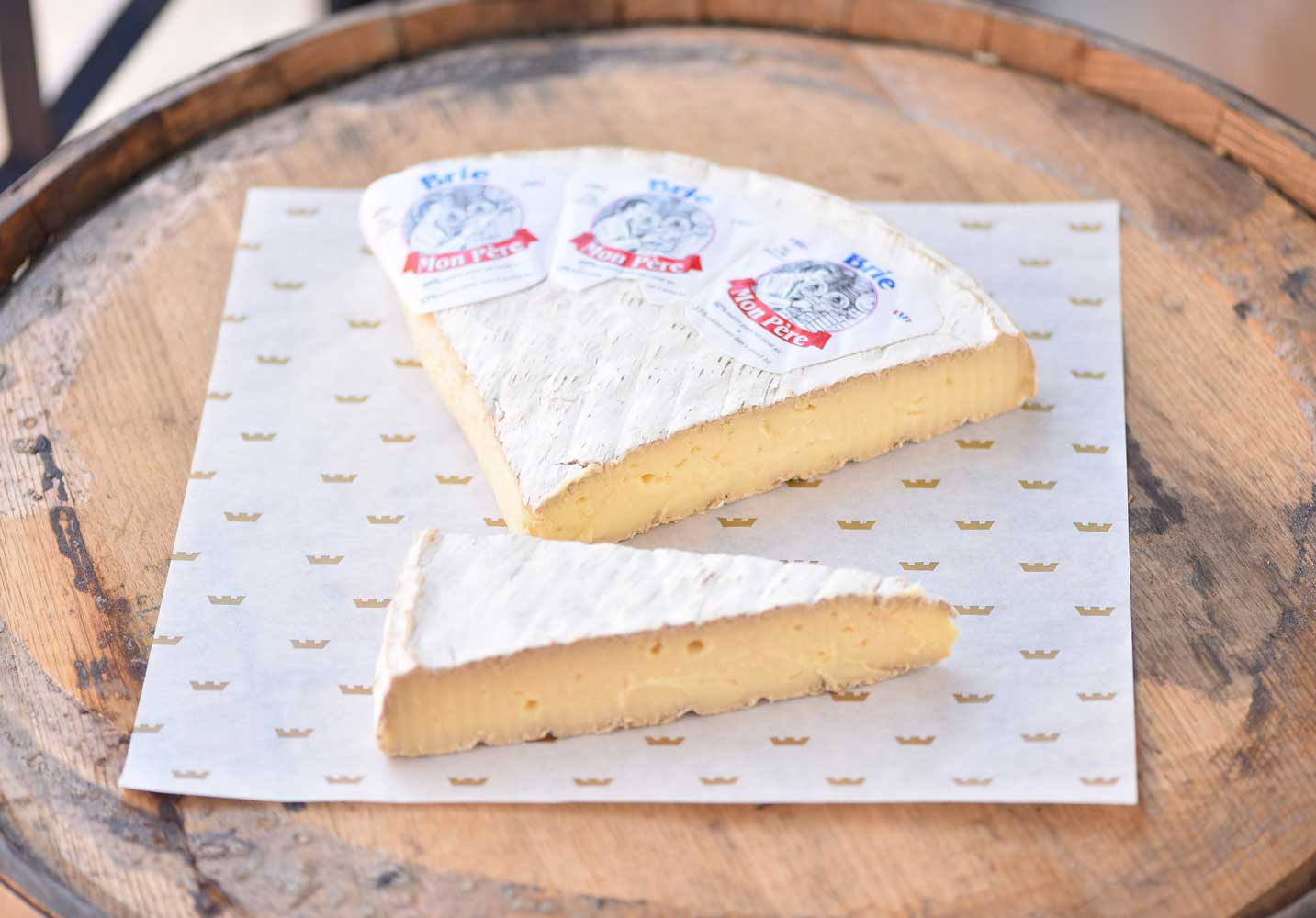 Brie per 1/2 lb (8 oz) Caputo's Market & Deli