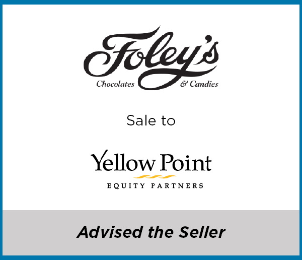 Capital West advises Foley’s on its sale to Yellow Point Equity Partners Capital West Partners
