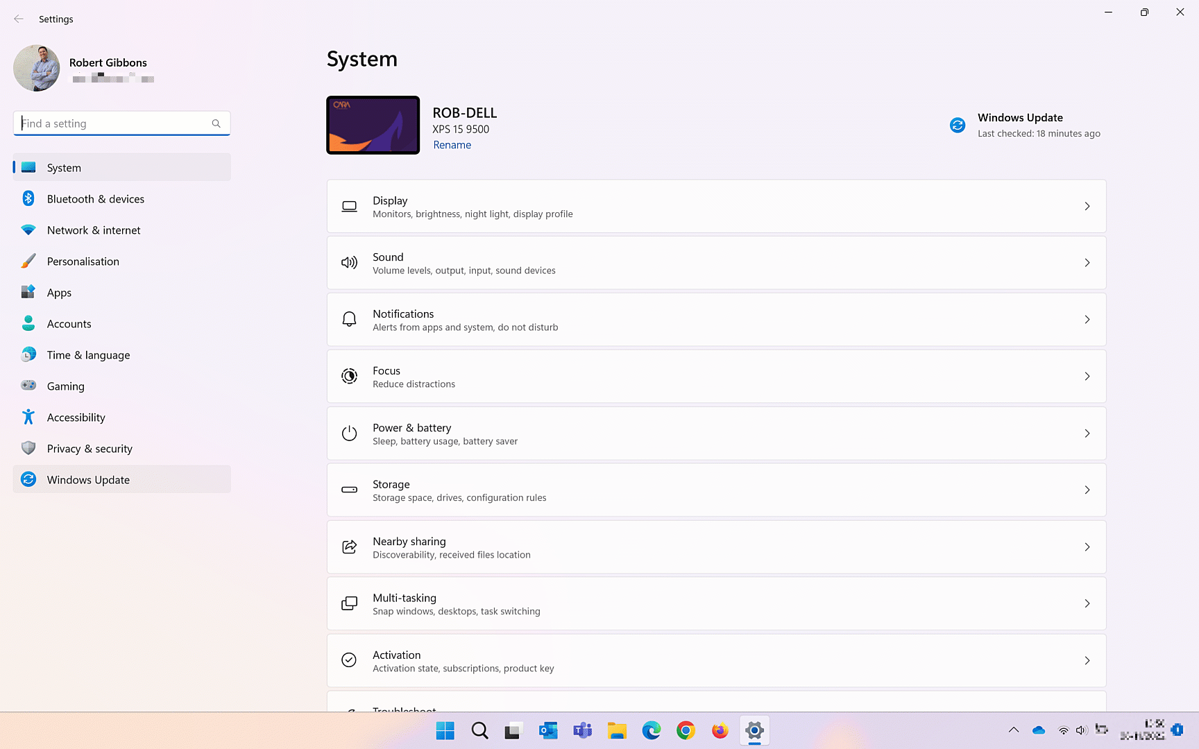 Windows 11 version 22H2 CARA Technology