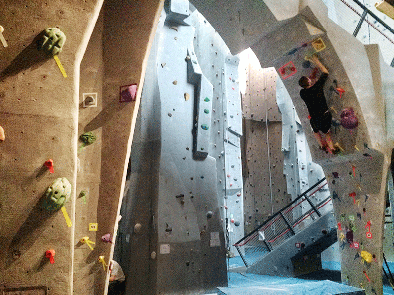 New set in the Front Feb 2016!! Carabiner's Climbing and Fitness