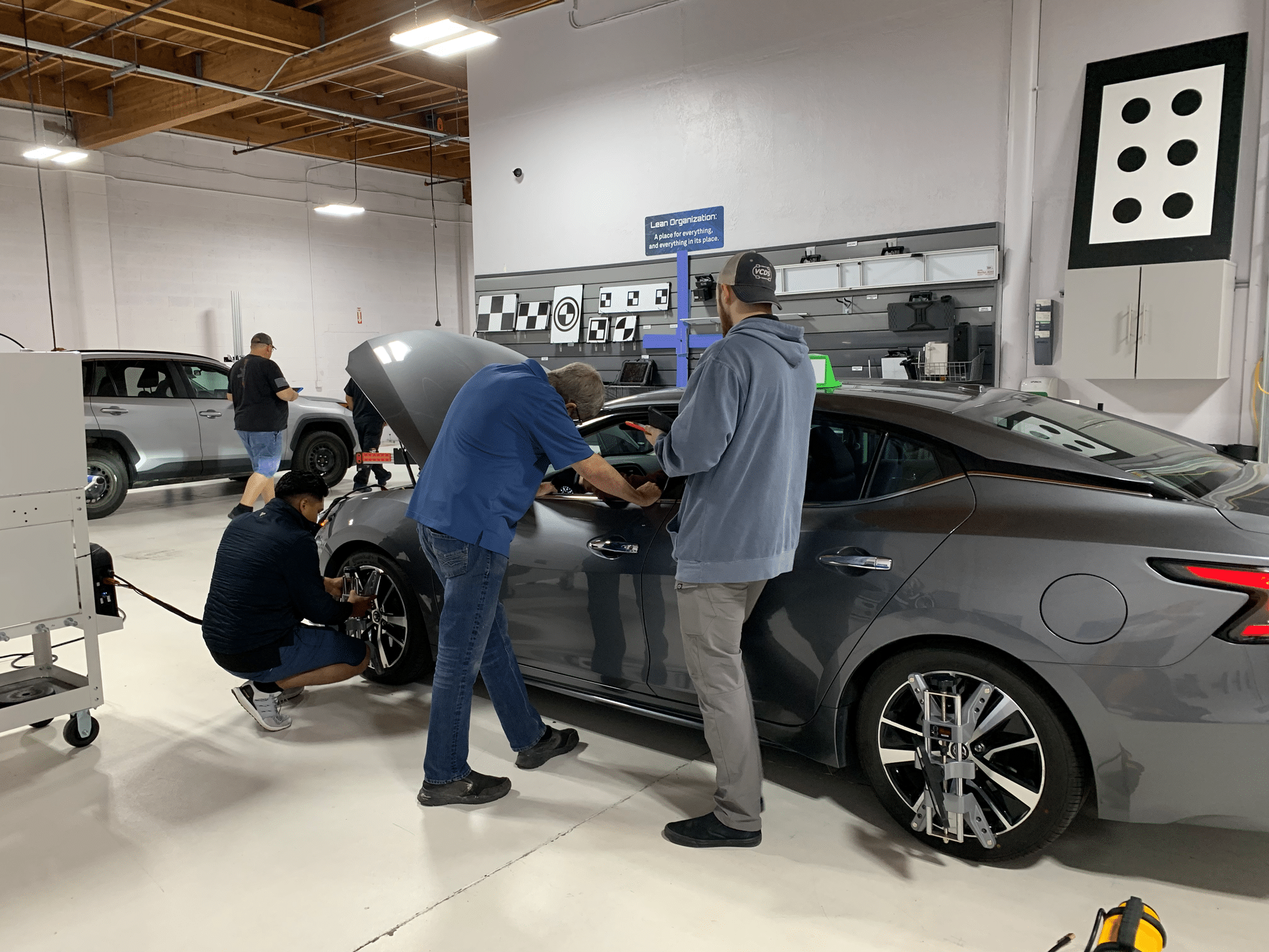 ADAS Calibration Technician Training Car ADAS