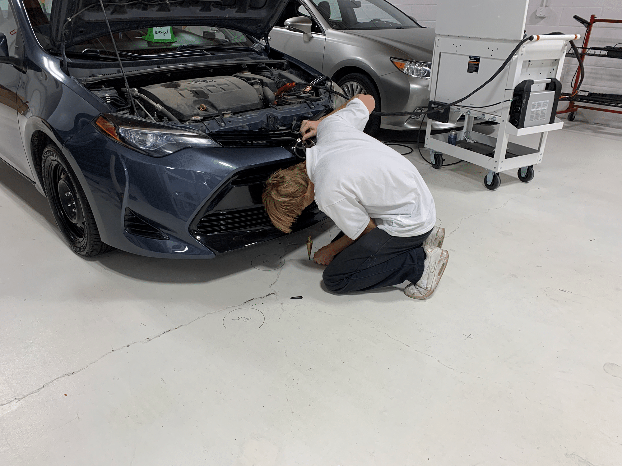 ADAS Calibration Technician Training Car ADAS