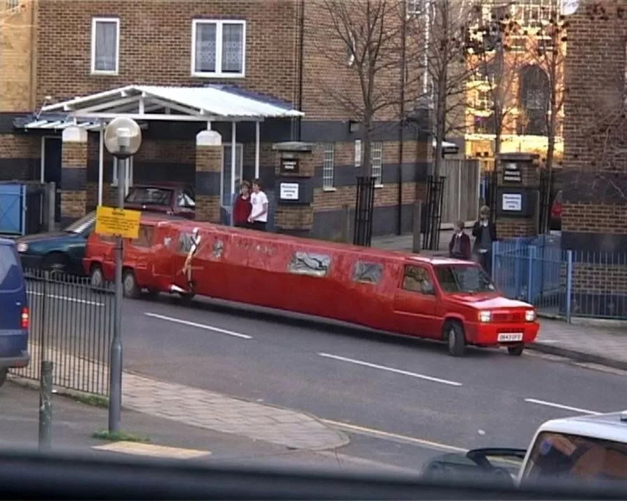 Fiat Panda Stretch Limooo от Top Gear и Jeremy Clarkson.