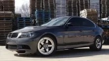 Посмотрите, на что способен BMW E90 335i с турбомотором мощность 1100 л