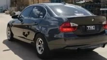 Посмотрите, на что способен BMW E90 335i с турбомотором мощность 1100 л