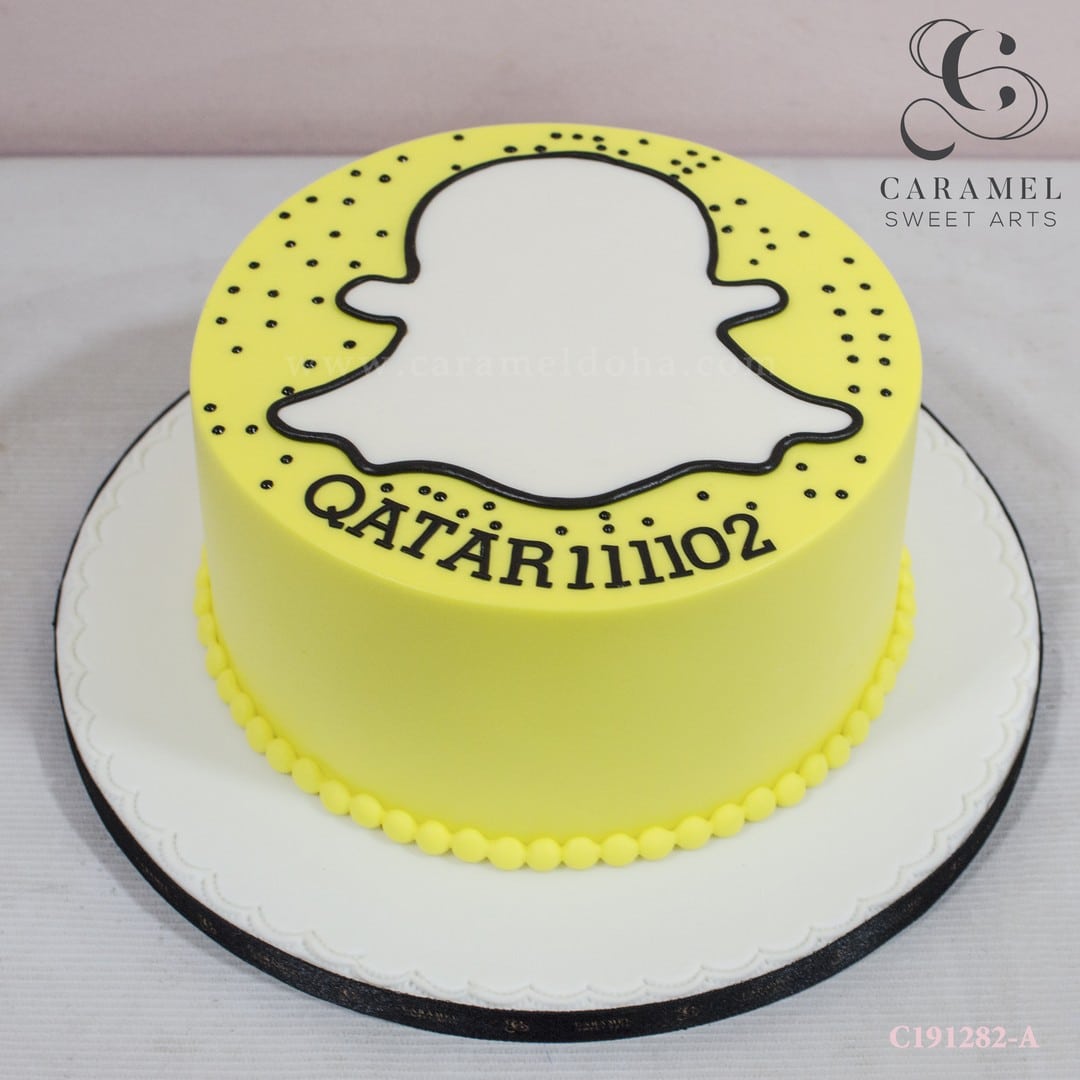 Snapchat Cake Caramel Sweet Arts