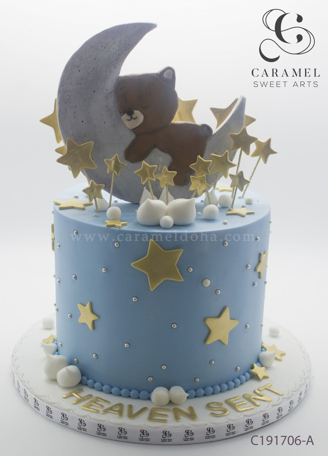 Half Moon Cake Caramel Sweet Arts