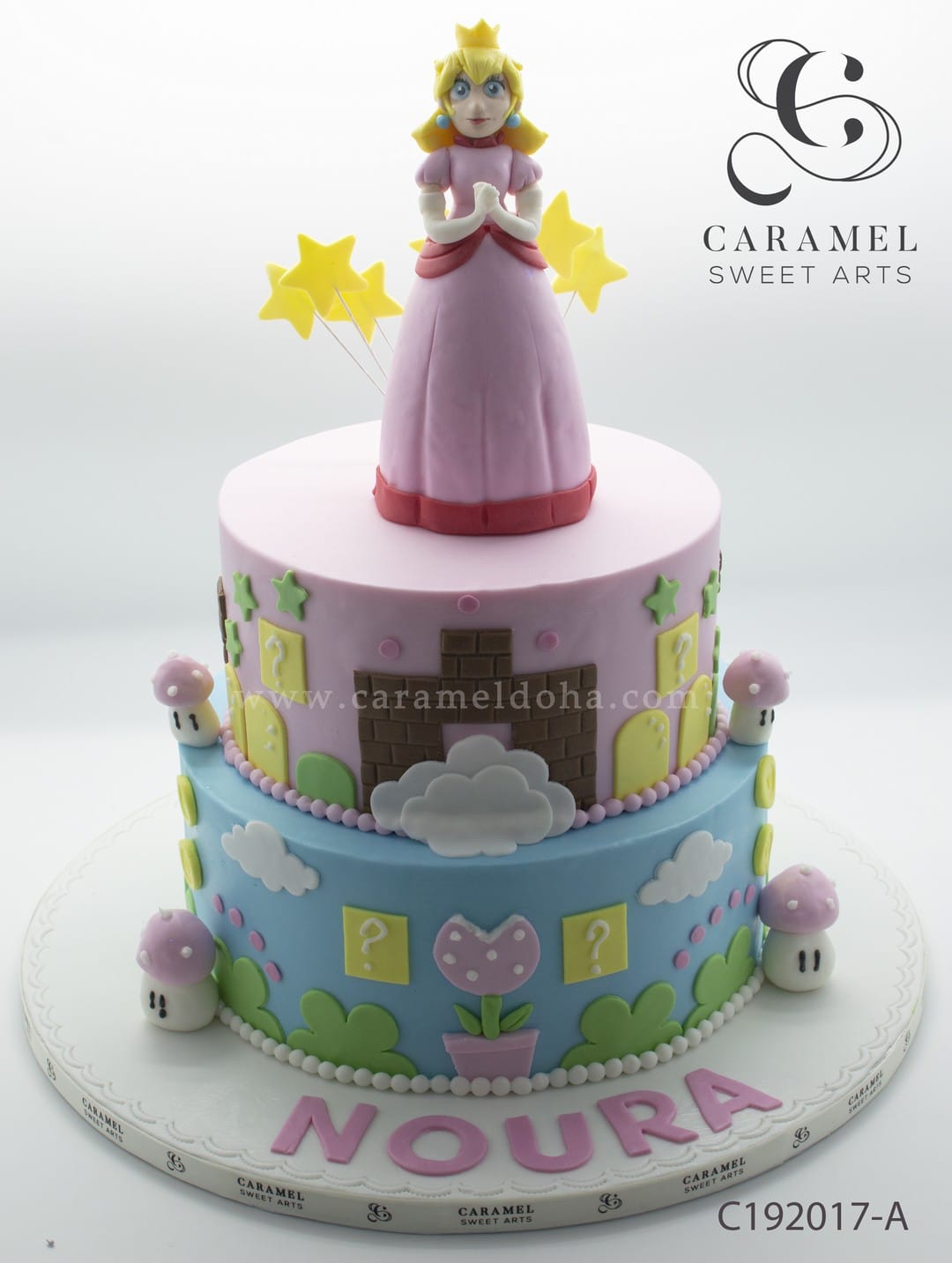 Princess Peach Cake Caramel Sweet Arts