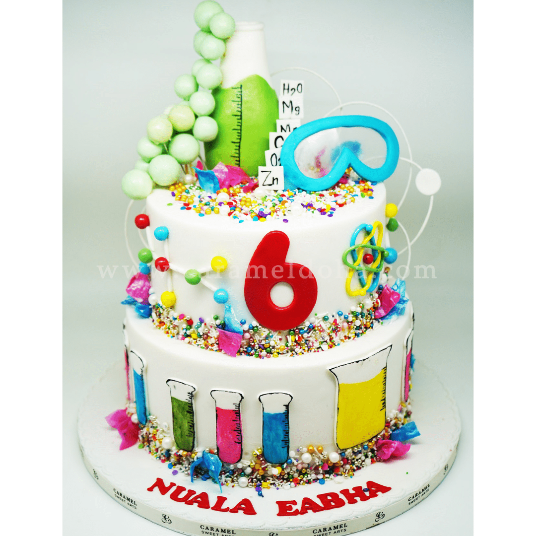 Chemistry Cake Caramel Sweet Arts