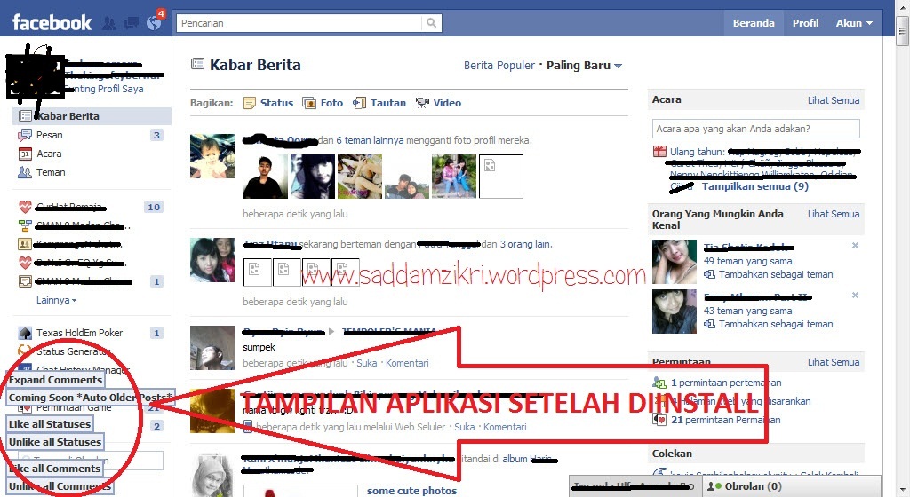 FACEBOOK AutoLike Application for Automatic Prefers