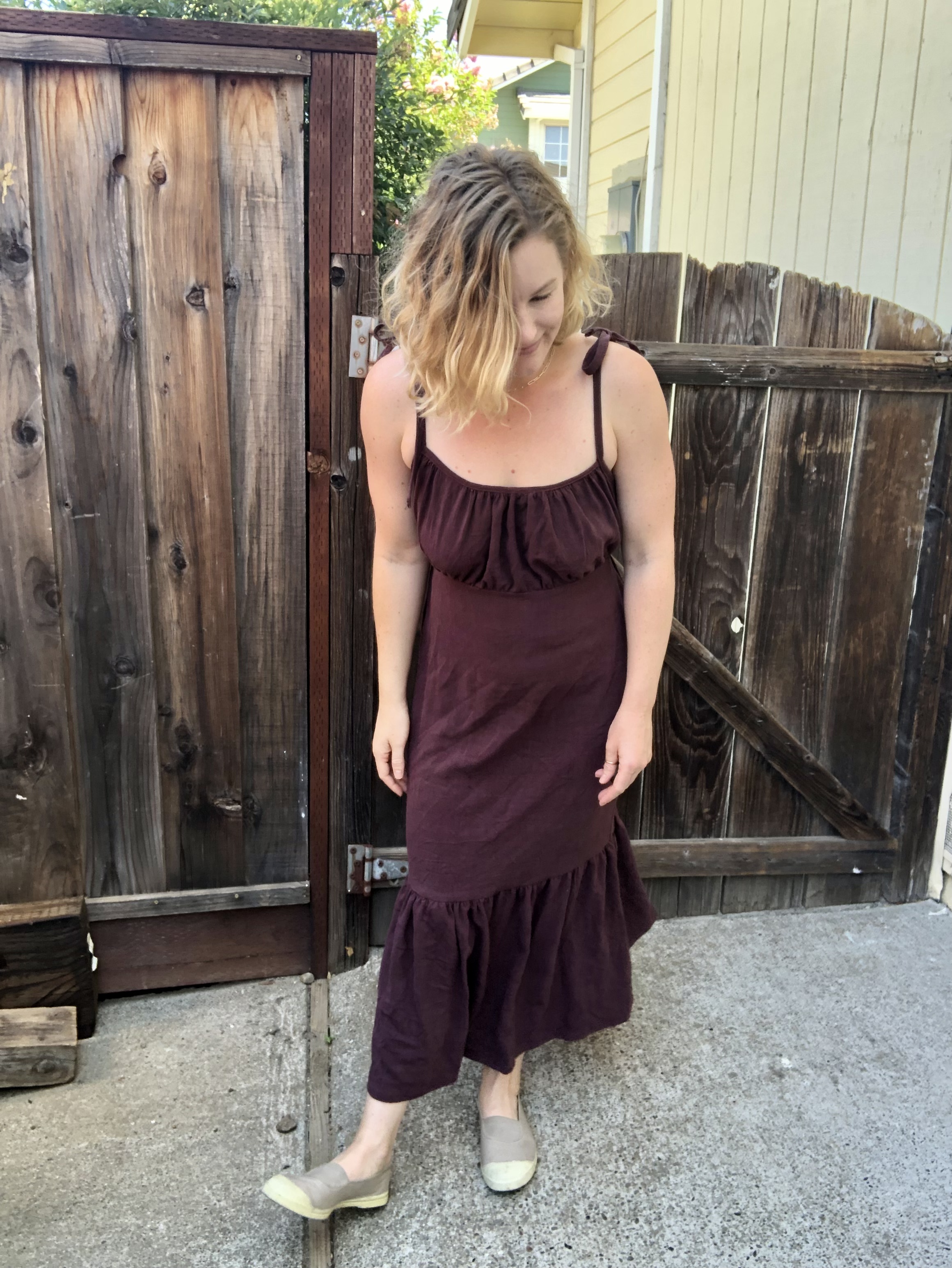 Sewing Pattern Review The Saltwater Slip (Hack!) by Friday Pattern