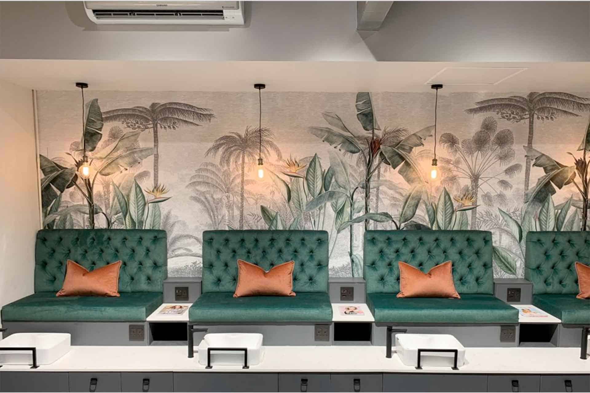 KZN Palm Wallpaper Cara Saven Wall Design
