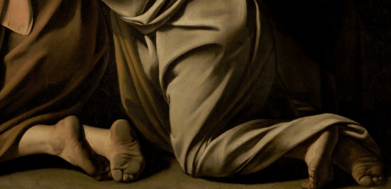 Caravaggio Dirty Feet Caravaggista