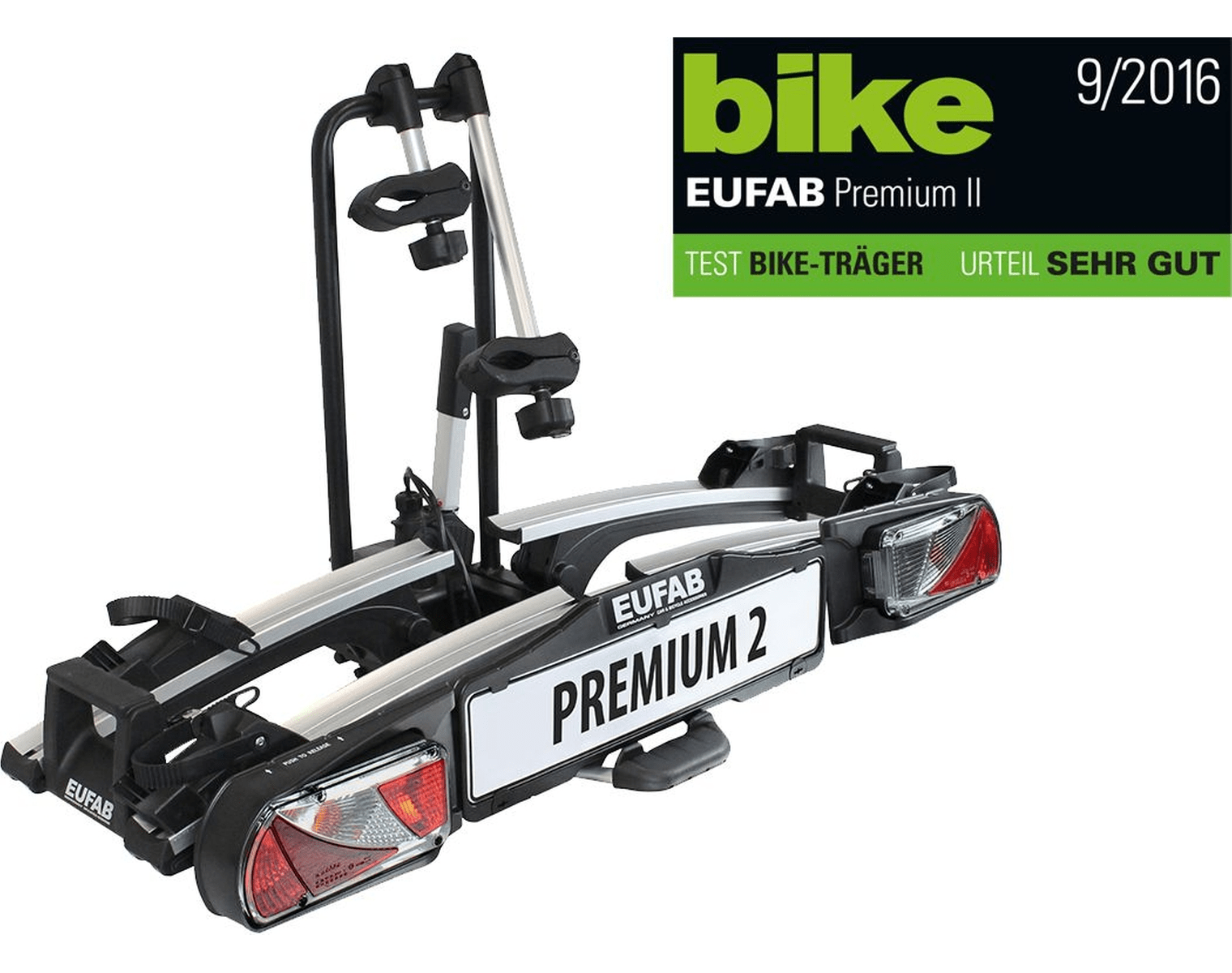 Fahrrad-Heckträger - Eufab Premium 2