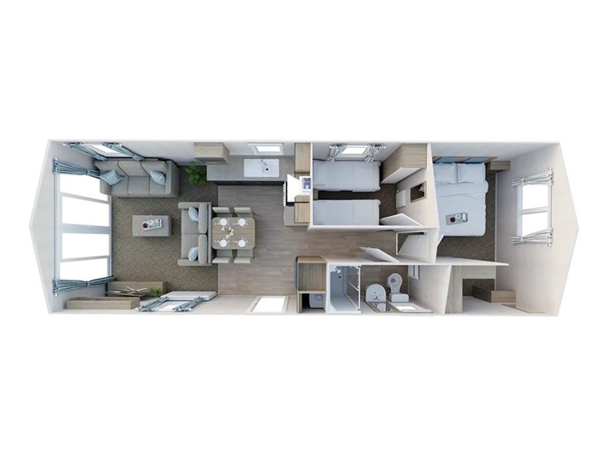 Willerby Malton 35x12 / 2 Bedrooms Caravantastic Static Caravans