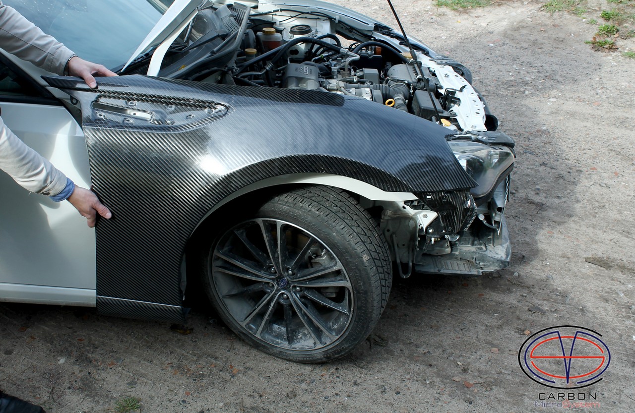 Toyota Gt86, Subaru BRZ, Scion FRS front fender from carbon fiber.