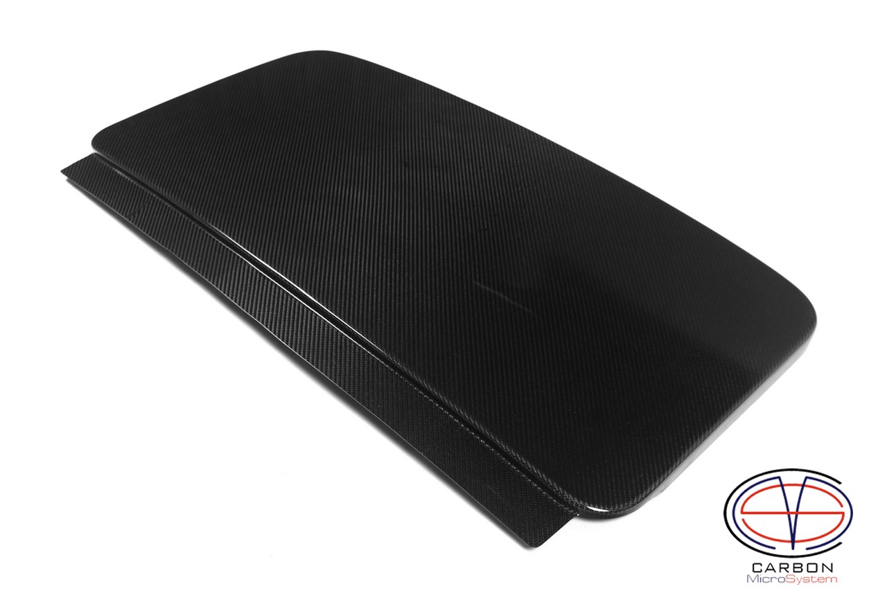 Sunroof delete panel from Carbon Fiber