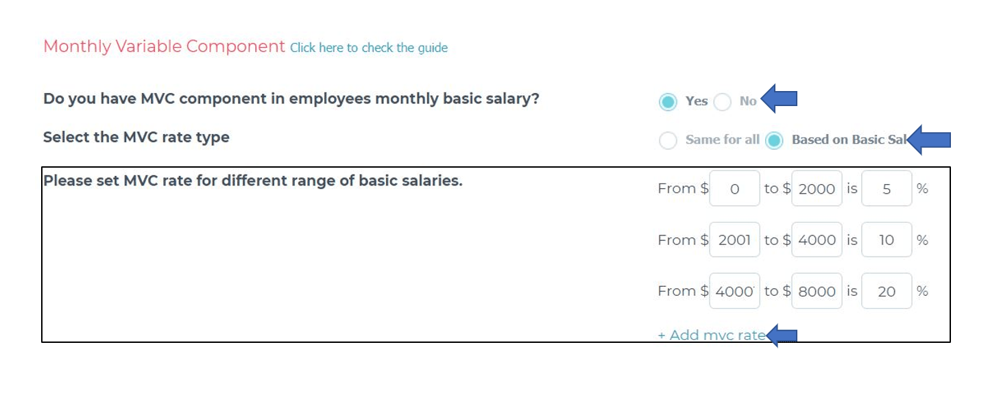 Monthly Variable Component Carbonate HR
