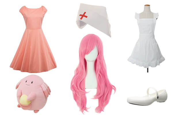 Nurse Joy from Pokémon Costume Carbon Costume DIY DressUp Guides