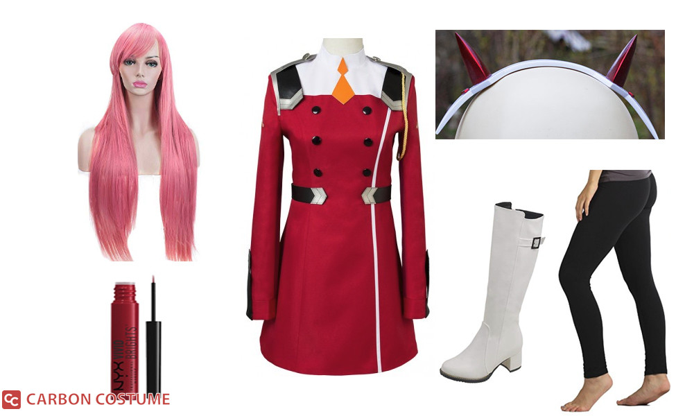 Zero Two Costume Carbon Costume DIY DressUp Guides for Cosplay