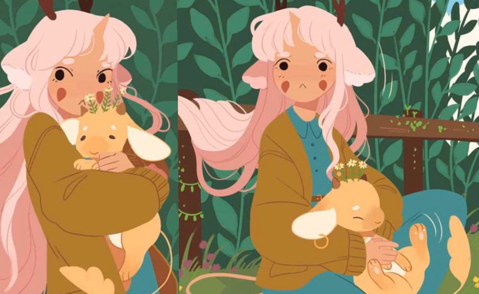 from The Tea Dragon Society Costume Carbon Costume DIY