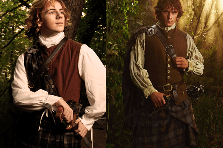 Make Your Own Jamie Fraser from Outlander Carbon Costume DIY