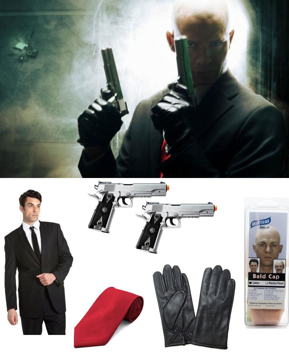 Agent 47 Costume Carbon Costume DIY DressUp Guides for Cosplay