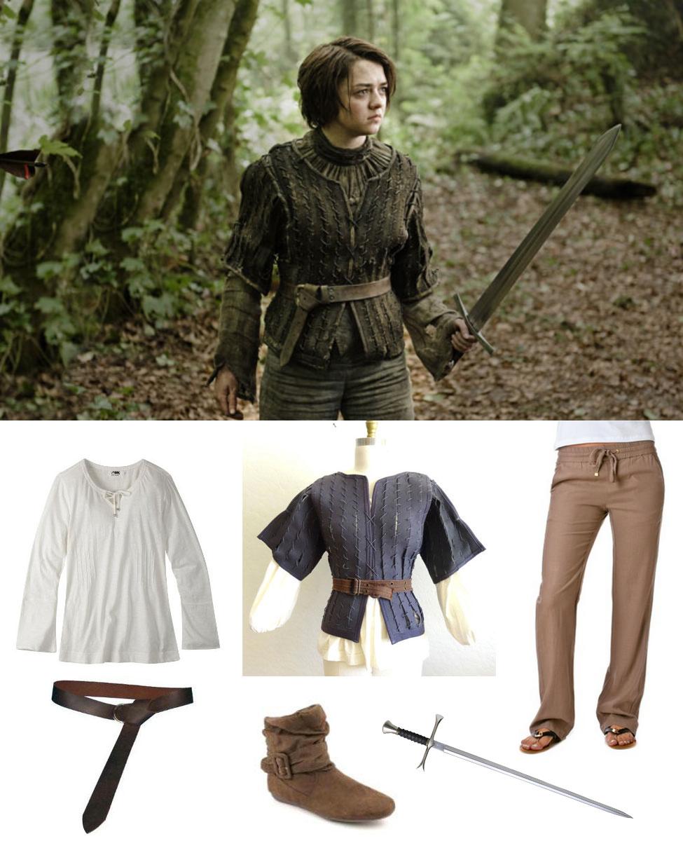 Arya Stark Costume Carbon Costume DIY DressUp Guides for Cosplay