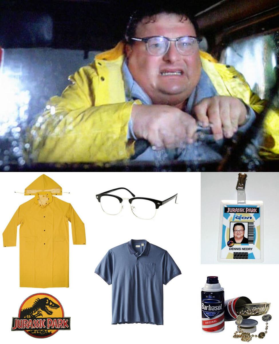 Dennis Nedry Costume Carbon Costume DIY DressUp Guides for Cosplay