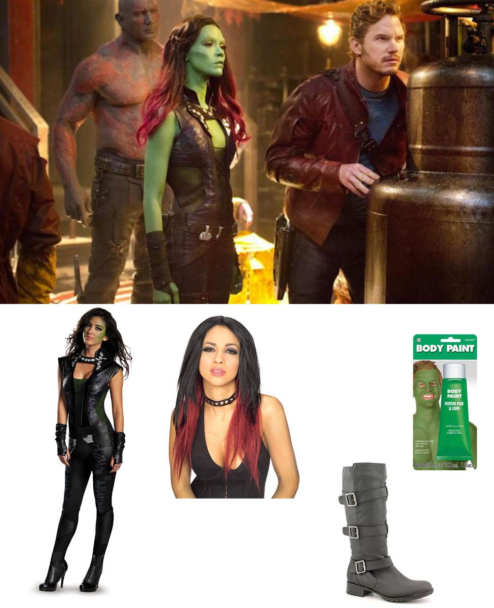Gamora Costume Carbon Costume DIY DressUp Guides for Cosplay