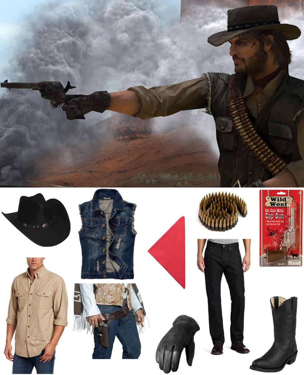 John Marston Costume Carbon Costume DIY DressUp Guides for Cosplay