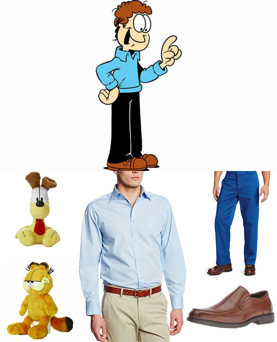 Jon Arbuckle Costume Carbon Costume DIY DressUp