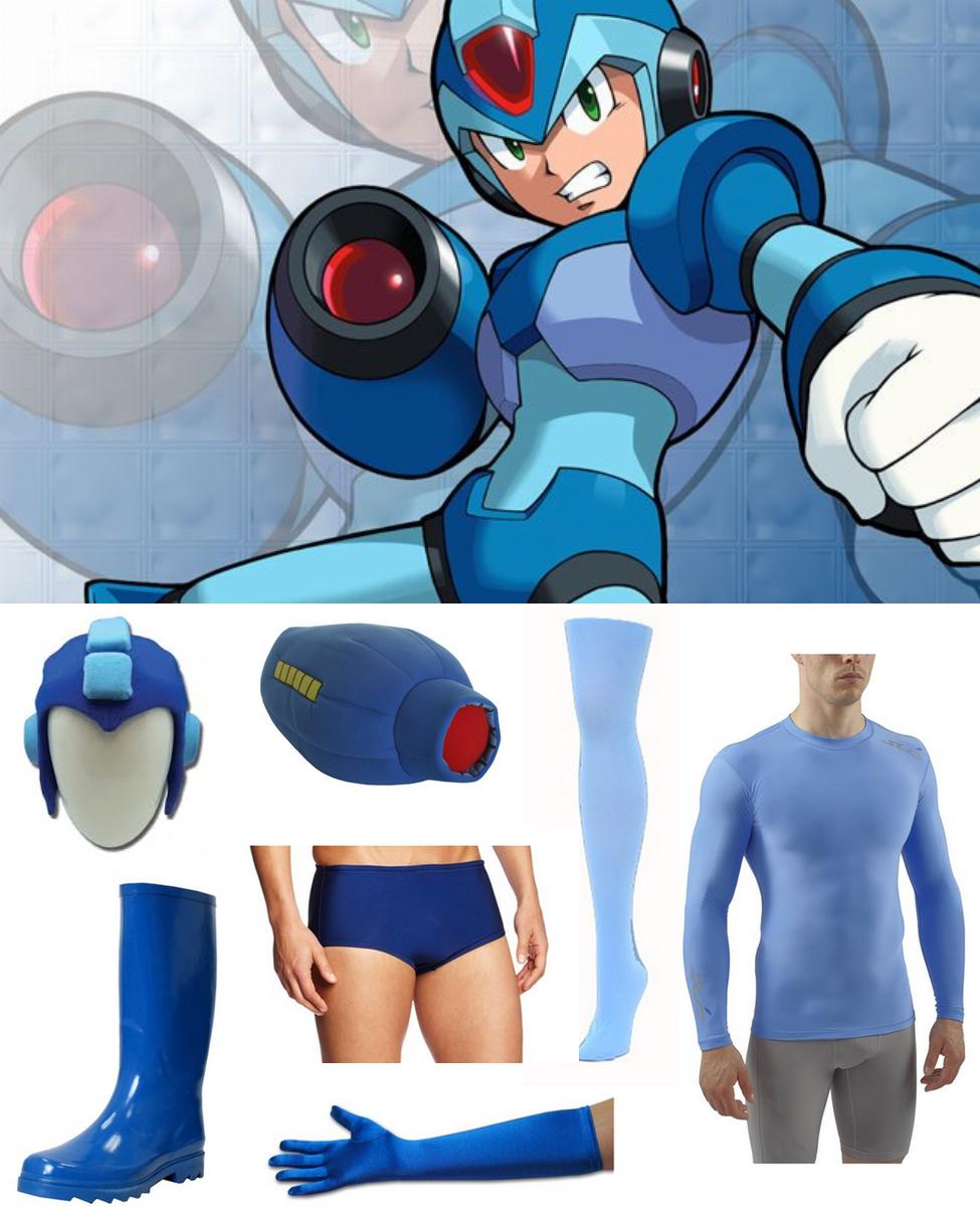 Mega Man Costume Carbon Costume DIY DressUp Guides for Cosplay