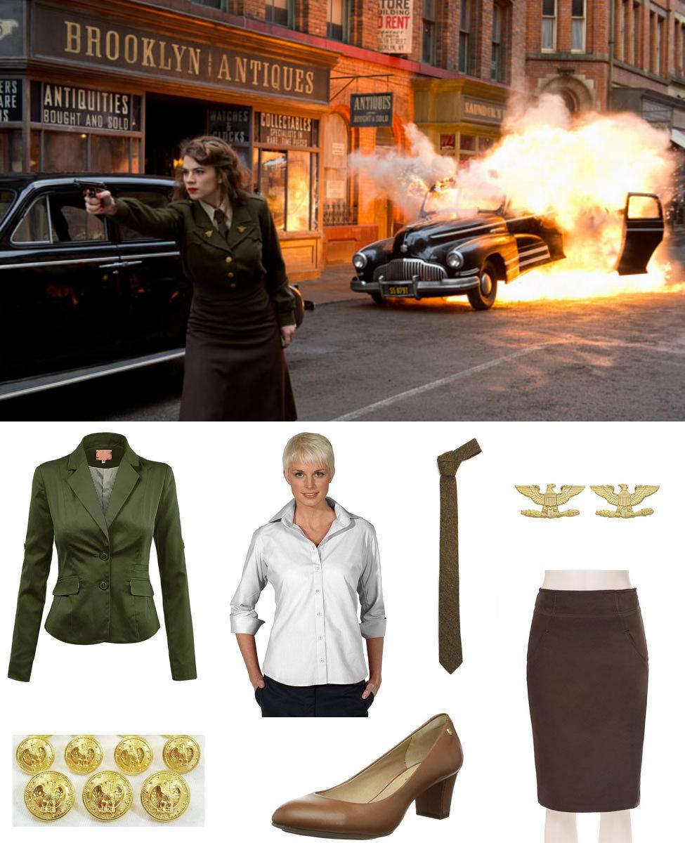 Peggy Carter Costume Carbon Costume DIY DressUp Guides for Cosplay