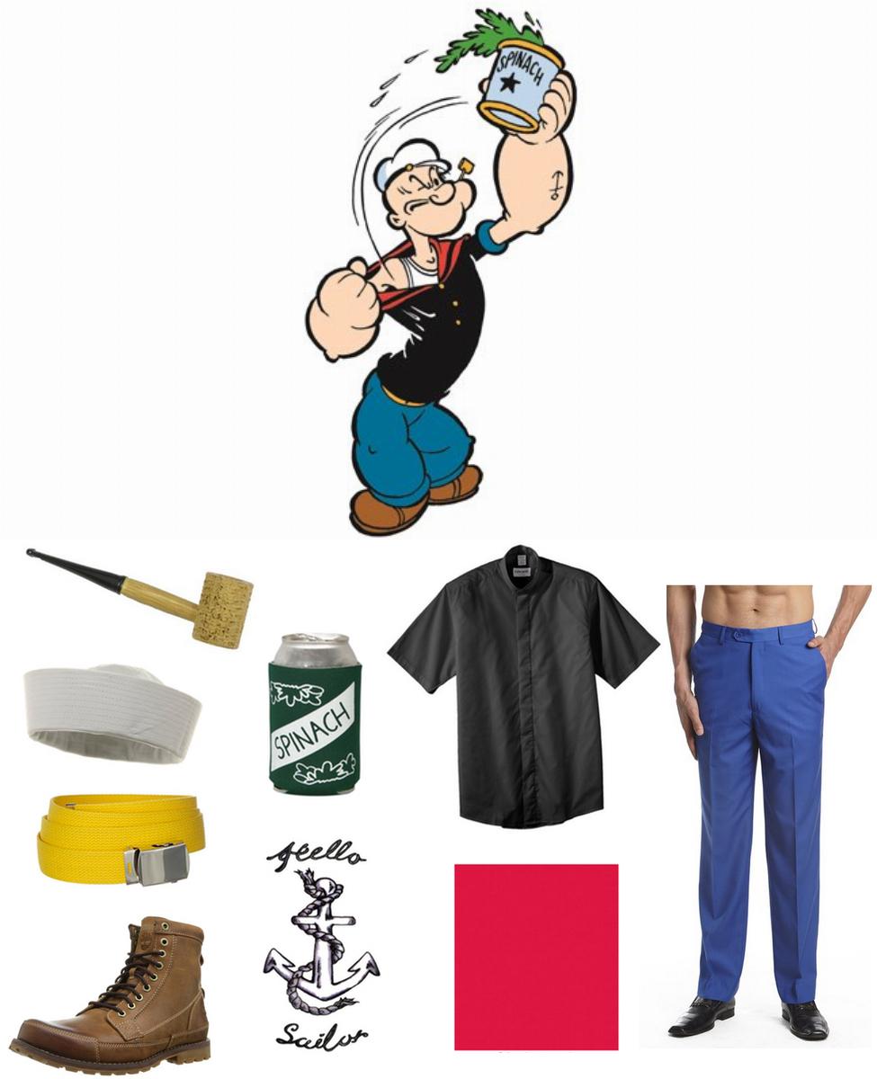 Popeye Costume Carbon Costume DIY DressUp Guides for Cosplay
