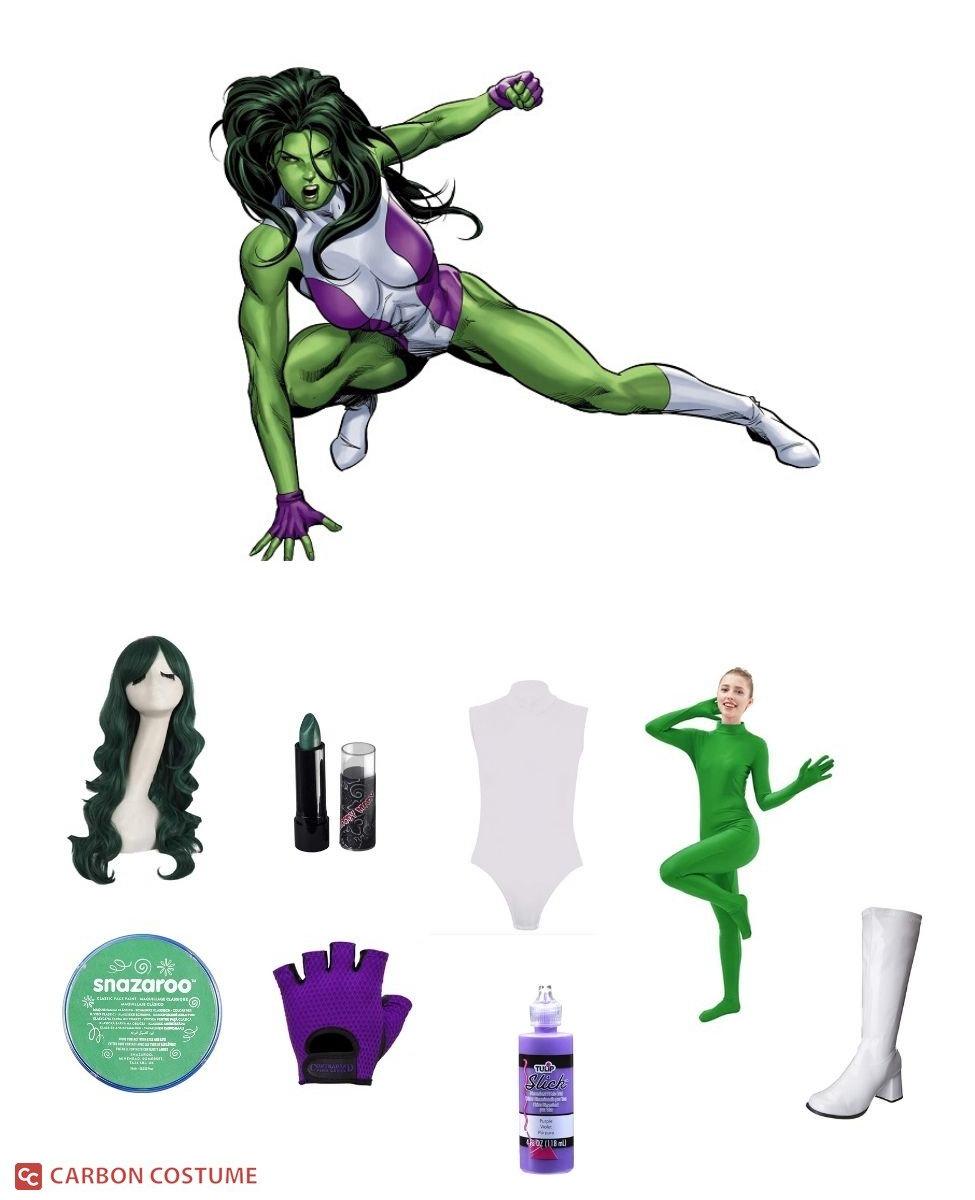 SheHulk Costume Carbon Costume DIY DressUp Guides for Cosplay & Halloween