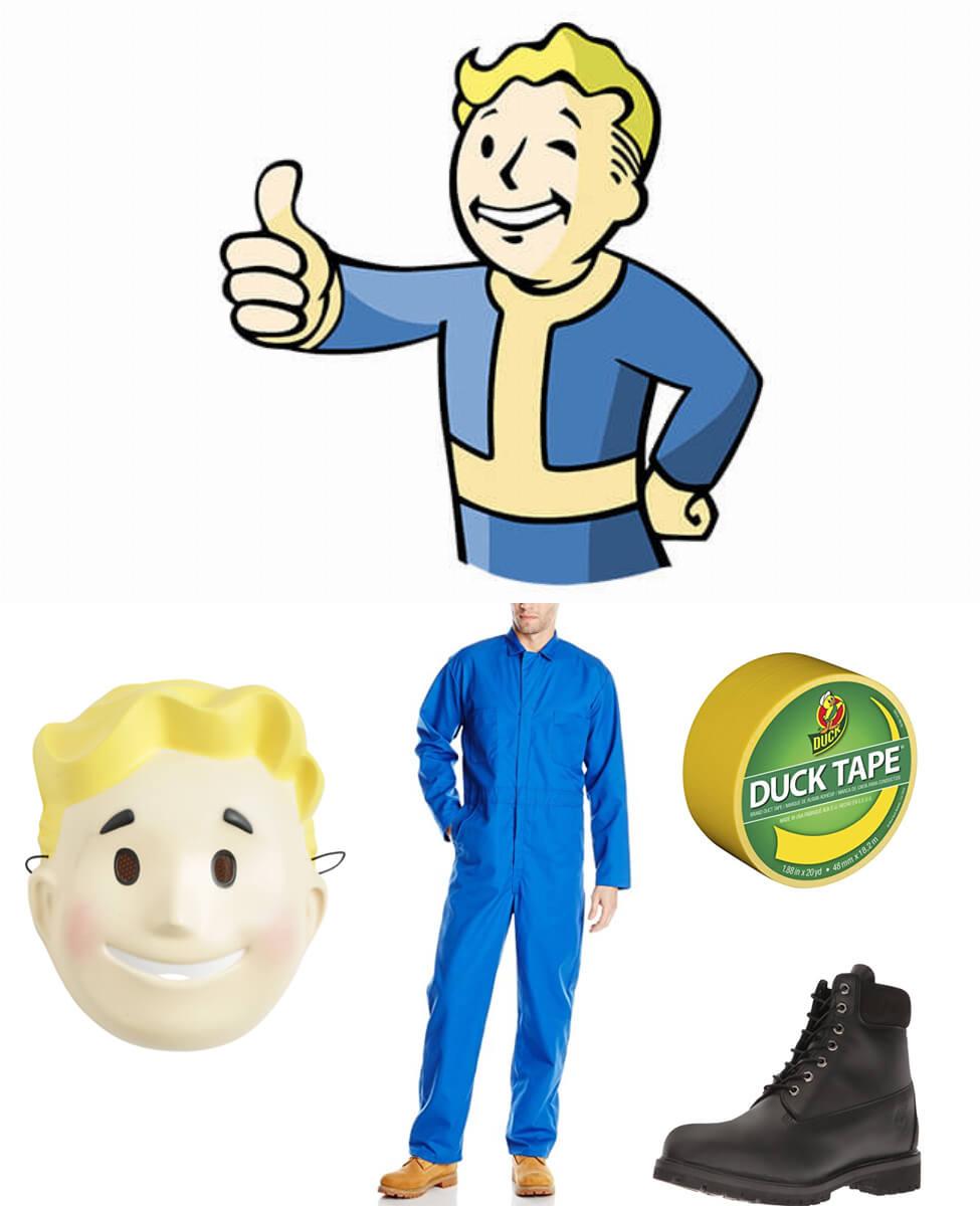 Vault Boy Costume Carbon Costume DIY DressUp Guides for Cosplay